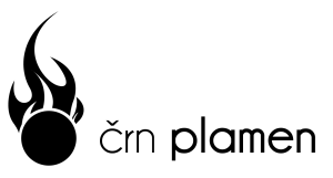 Logotip ŠKD Črn plamen